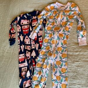 Lot of two Hanna Andersson 3T pjs